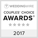 Wedding Wire Couples Choice Award 2017